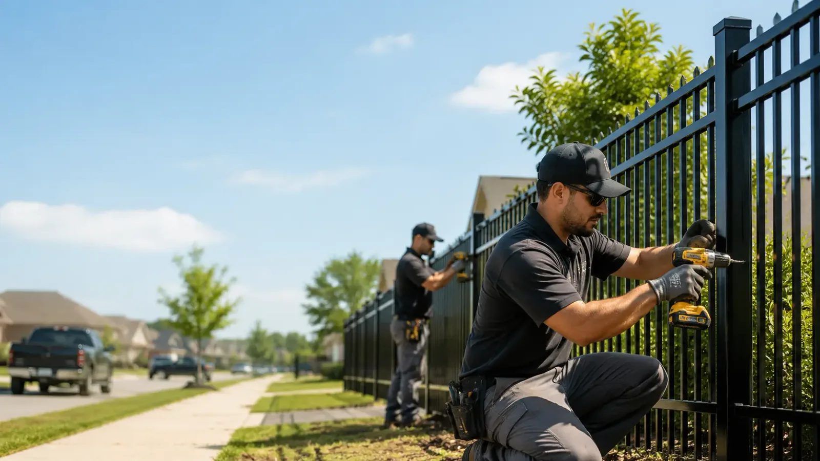 Metal Fence Installation in Mattapan, MA